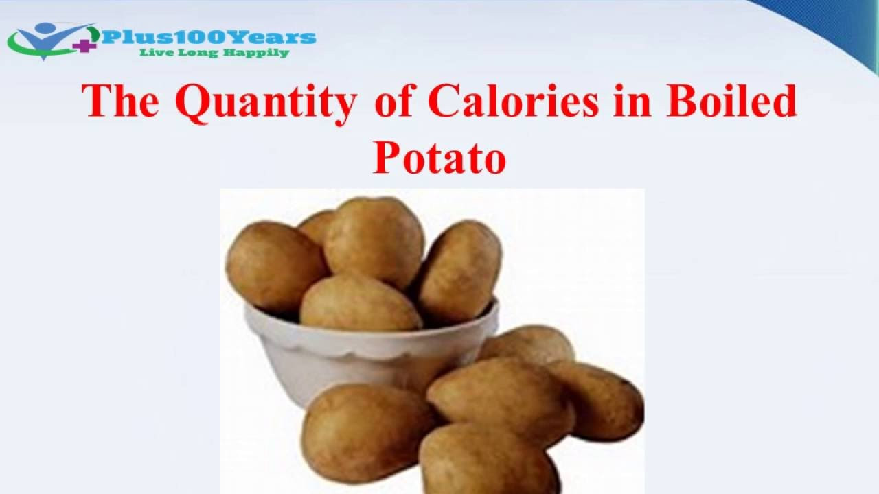 Boiled Potato Nutrition
 boiled potato nutrition