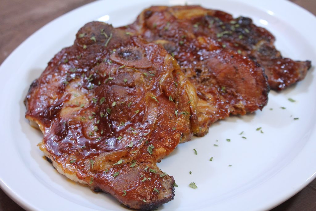 Bone In Pork Chops In Oven
 Baked Barbecue Pork Chops