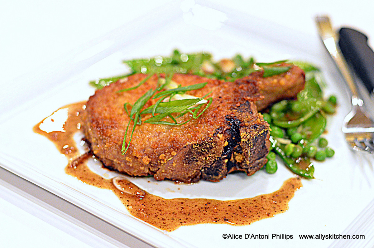 Bone In Pork Chops In Oven
 Grana Padano Bone In Pork Chop & Snow Peas