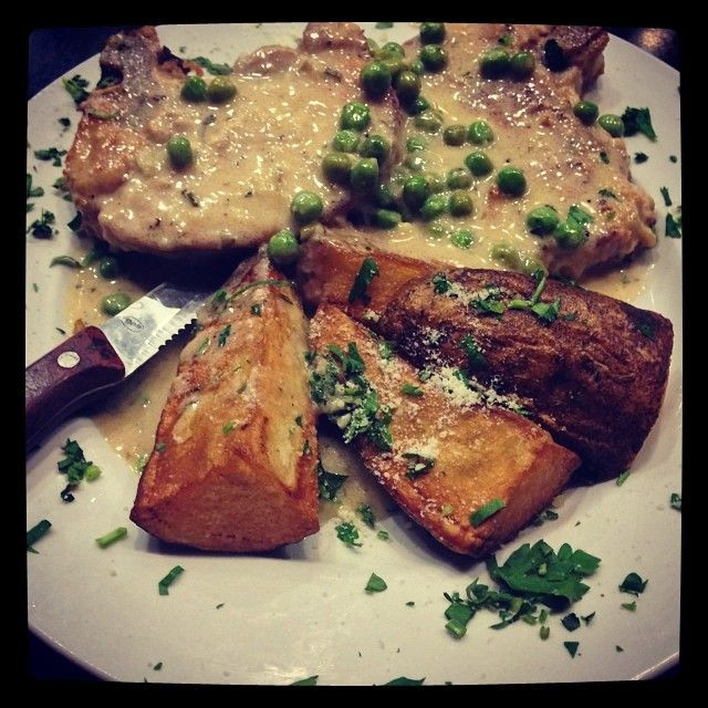 Bone In Pork Chops In Oven
 Bone in Pork Chop Vesuvio with oven roasted potato