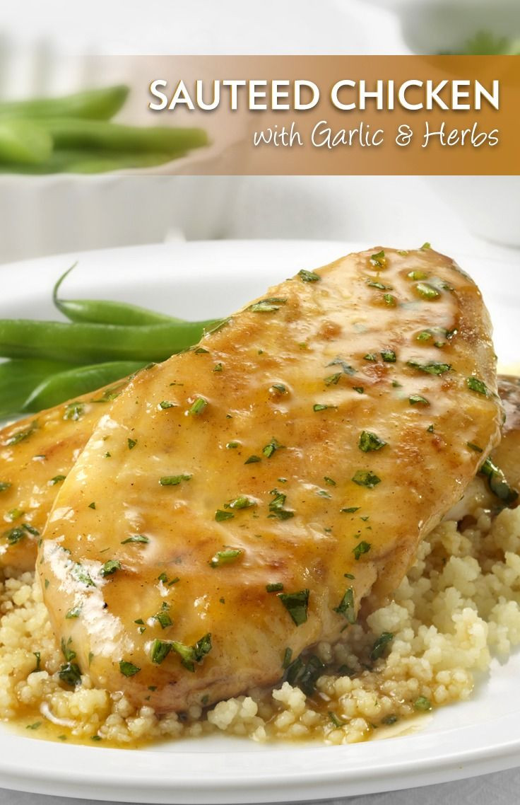 Boneless Chicken Breasts
 This recipe for Sautéed Boneless Chicken Breasts is