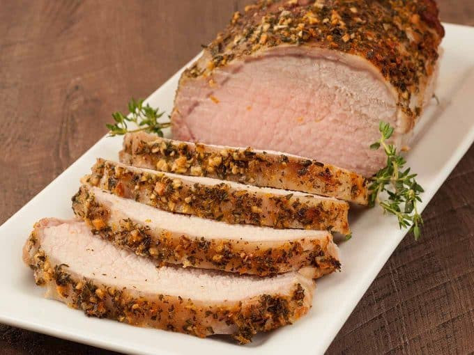 Boneless Pork Loin Roast Recipe
 Garlic Herb Crusted Boneless Pork Sirloin Roast Recipe