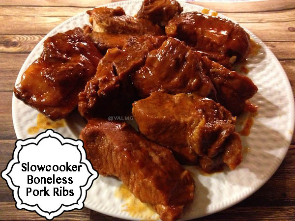 Boneless Pork Ribs Recipe
 Slow Cooker Boneless Pork Ribs Recipe From Val s Kitchen