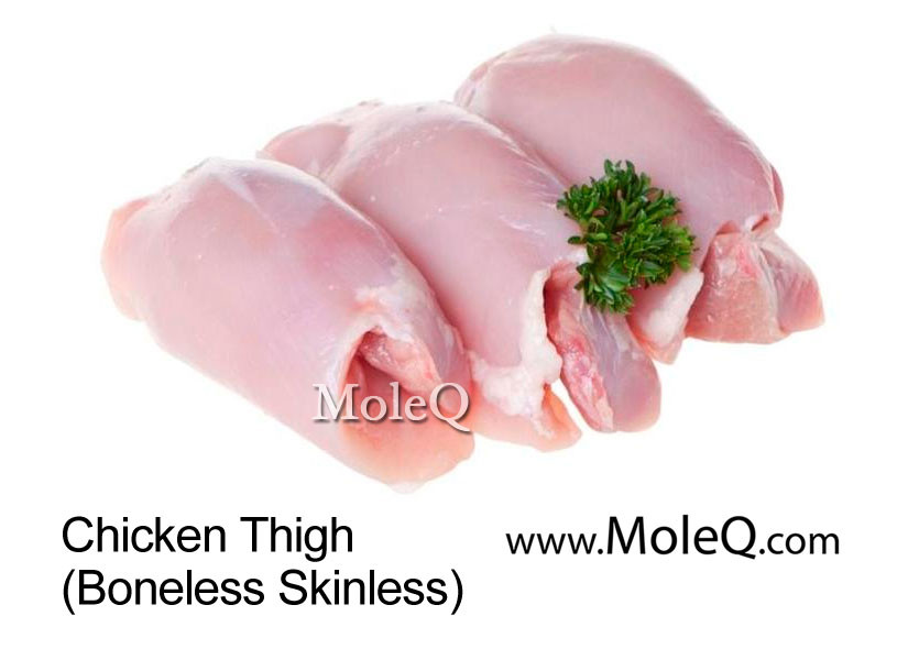 Boneless Skinless Chicken Thighs Nutrition
 Chicken Thigh Boneless Skinless – Moleq Inc – Food