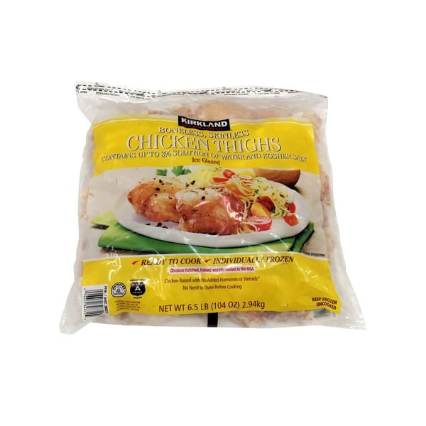 Boneless Skinless Chicken Thighs Nutrition
 Boneless Skinless Chicken Thighs from Kirkland Signature