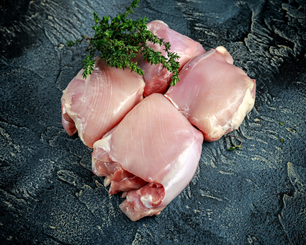 Boneless Skinless Chicken Thighs Nutrition
 Boneless chicken thigh trimmed Lions Nutrition