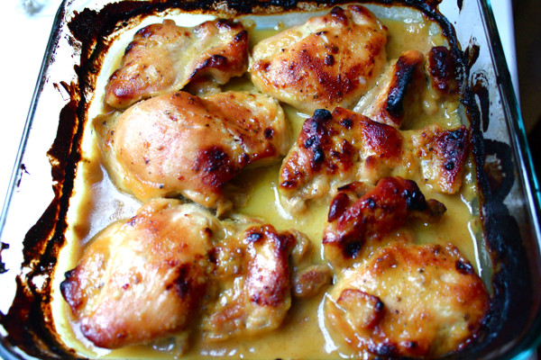 Boneless Skinless Chicken Thighs Oven
 Man Pleasing Chicken