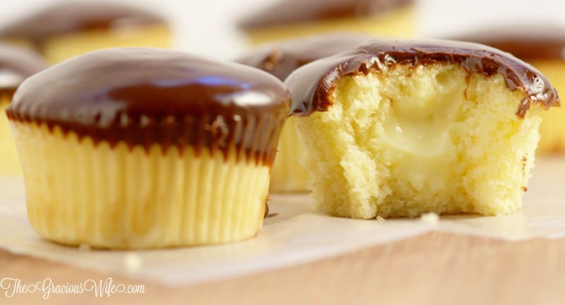 Boston Cream Pie Cupcakes
 Boston Cream Pie Cupcakes