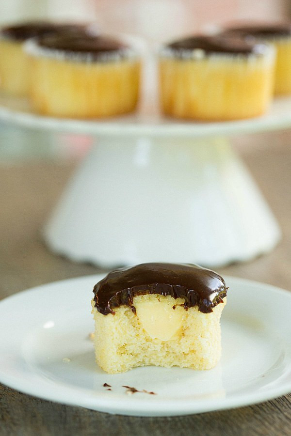 Boston Cream Pie Cupcakes
 Boston Cream Cupcakes Recipe