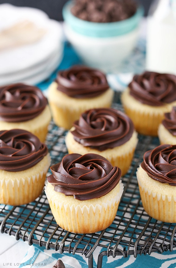 Boston Cream Pie Cupcakes
 Boston Cream Pie Cupcakes Life Love and Sugar