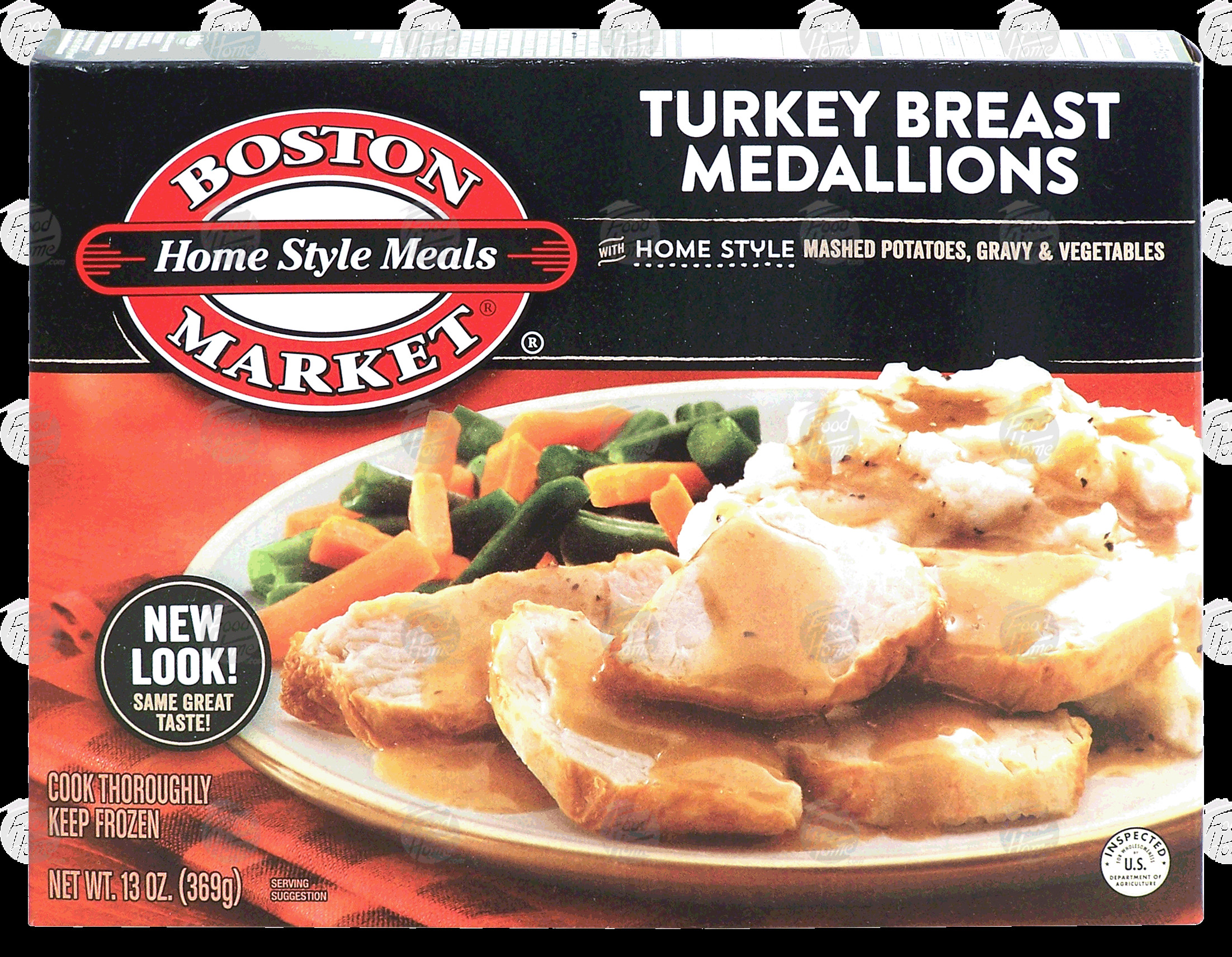 Boston Market Frozen Dinner
 Frozen boston market home style meals