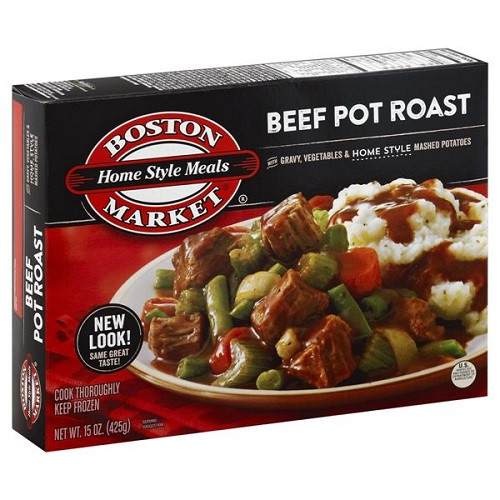 Boston Market Frozen Dinner
 Boston Market Frozen Dinners Beef Pot Roast 15 oz