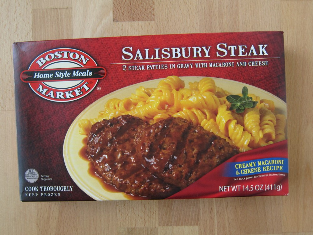 Boston Market Frozen Dinner
 Frozen Friday Boston Market Salisbury Steak