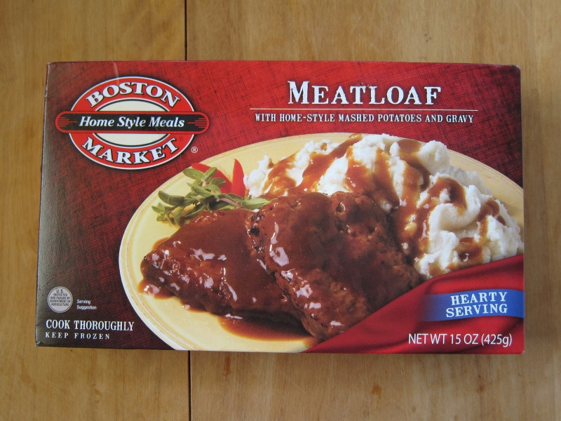 Boston Market Frozen Dinner
 Frozen Friday Boston Market Meatloaf Frozen Dinner