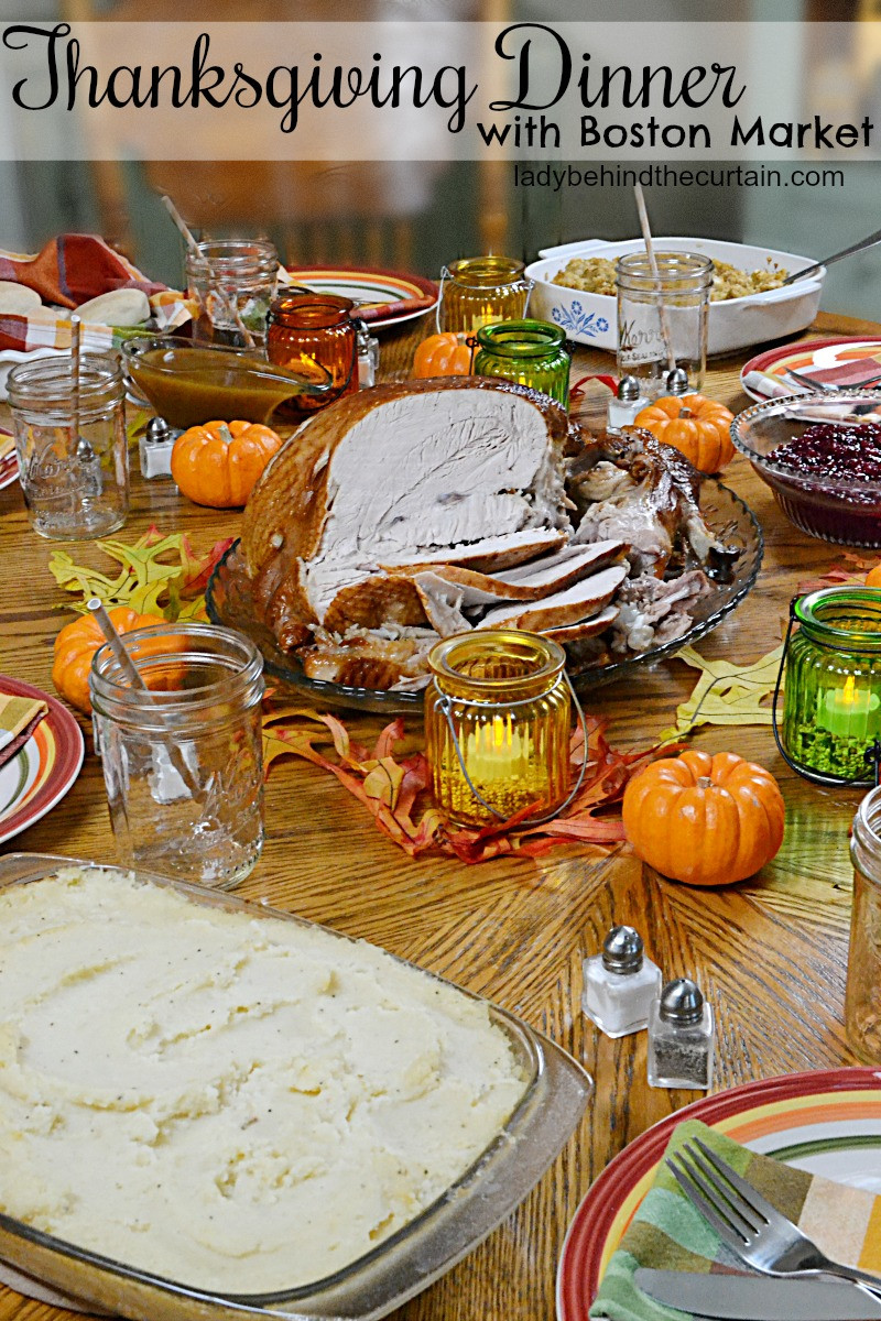 Boston Market Thanksgiving Dinner
 Thanksgiving Dinner with Boston Market