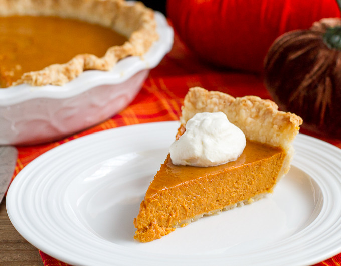 Bourbon Pumpkin Pie
 Boozy Bourbon Pumpkin Pie