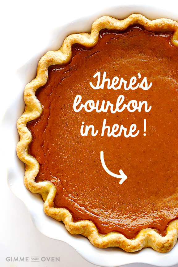 Bourbon Pumpkin Pie
 Bourbon Pumpkin Pie