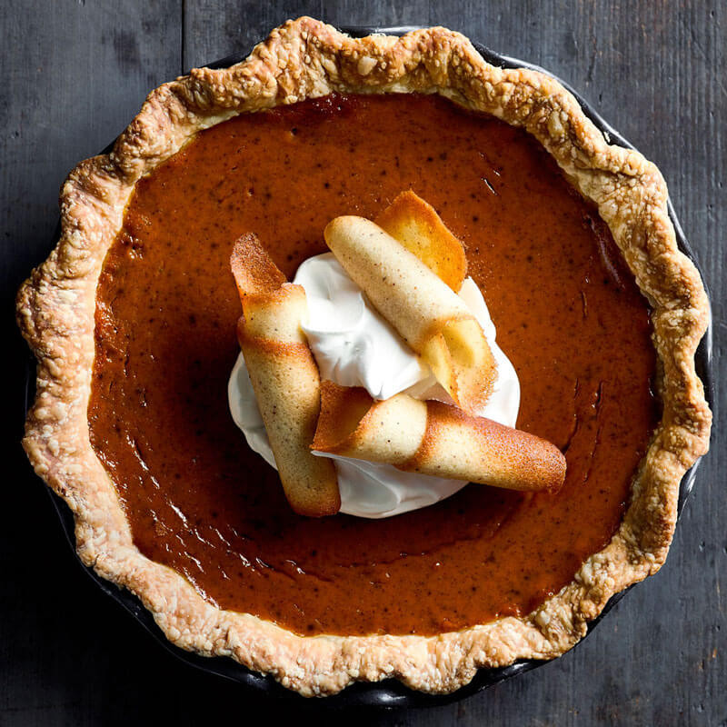 Bourbon Pumpkin Pie
 Bourbon Pumpkin Pie