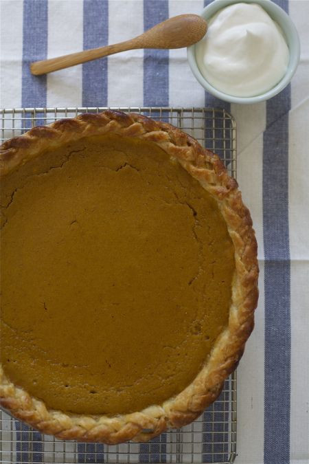 Bourbon Pumpkin Pie
 Braided Bourbon Pumpkin Pie – A Cozy Kitchen