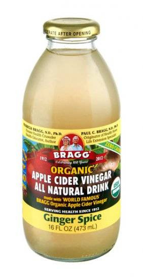 Bragg Apple Cider Vinegar Drink
 Bragg Organic Apple Cider Vinegar Drink Ginger Spice 16