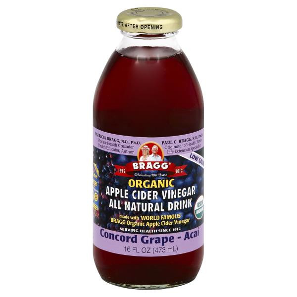 Braggs Apple Cider Vinegar Drink
 Bragg Apple Cider Vinegar Drink Organic Concord Grape