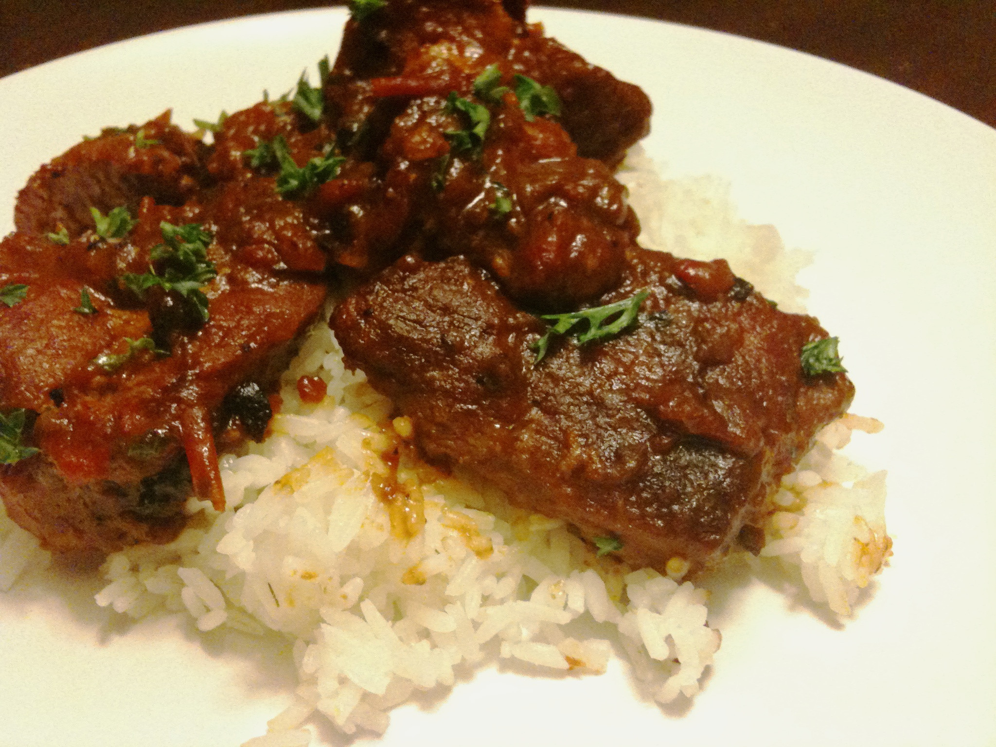 Braised Country Style Pork Ribs
 Braised Country Style Pork Ribs