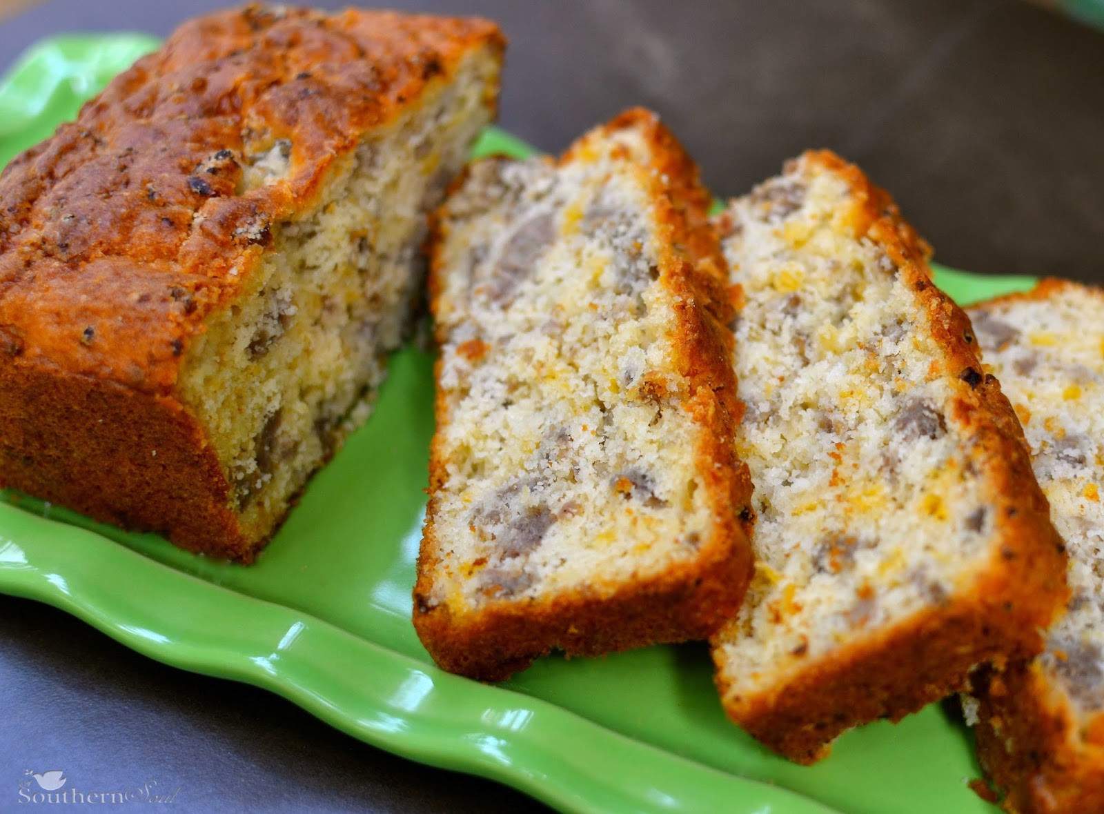 Bread And Breakfast
 Sausage & Cheese Bread