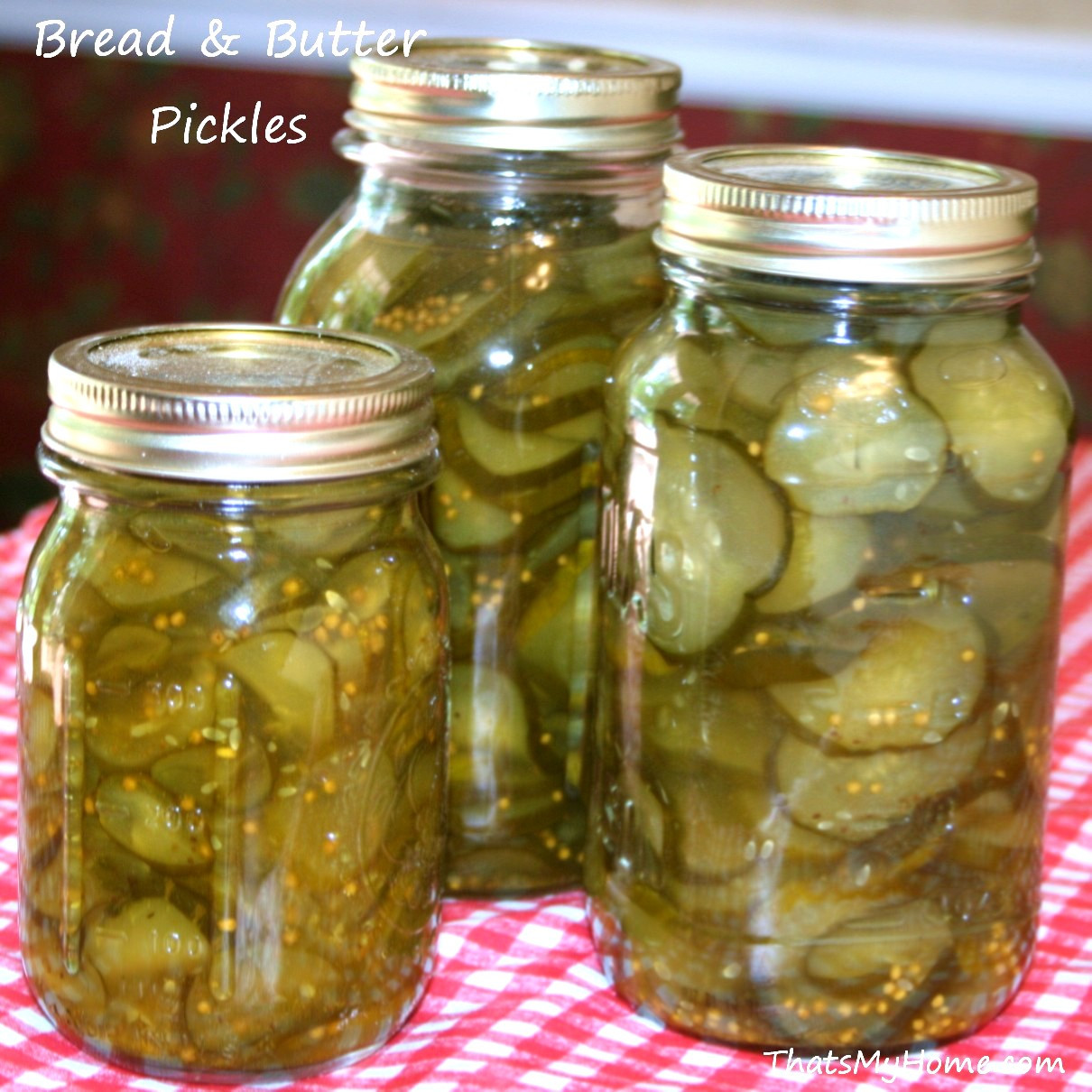 Bread And Butter Pickle Recipe
 Bread and Butter Pickles Recipes Food and Cooking