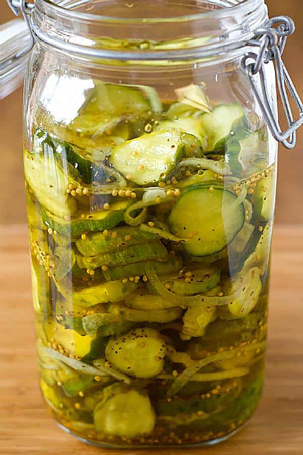 Bread And Butter Pickle Recipe
 Refrigerator Bread and Butter Pickles