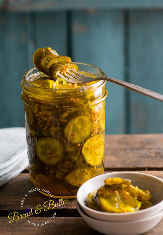 Bread And Butter Pickle Recipes
 Bread and Butter Pickles Recipe Sweet Pickles Recipe