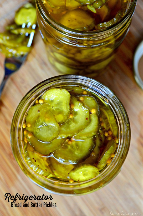 Bread And Butter Pickle Recipes
 Refrigerator Bread and Butter Pickles