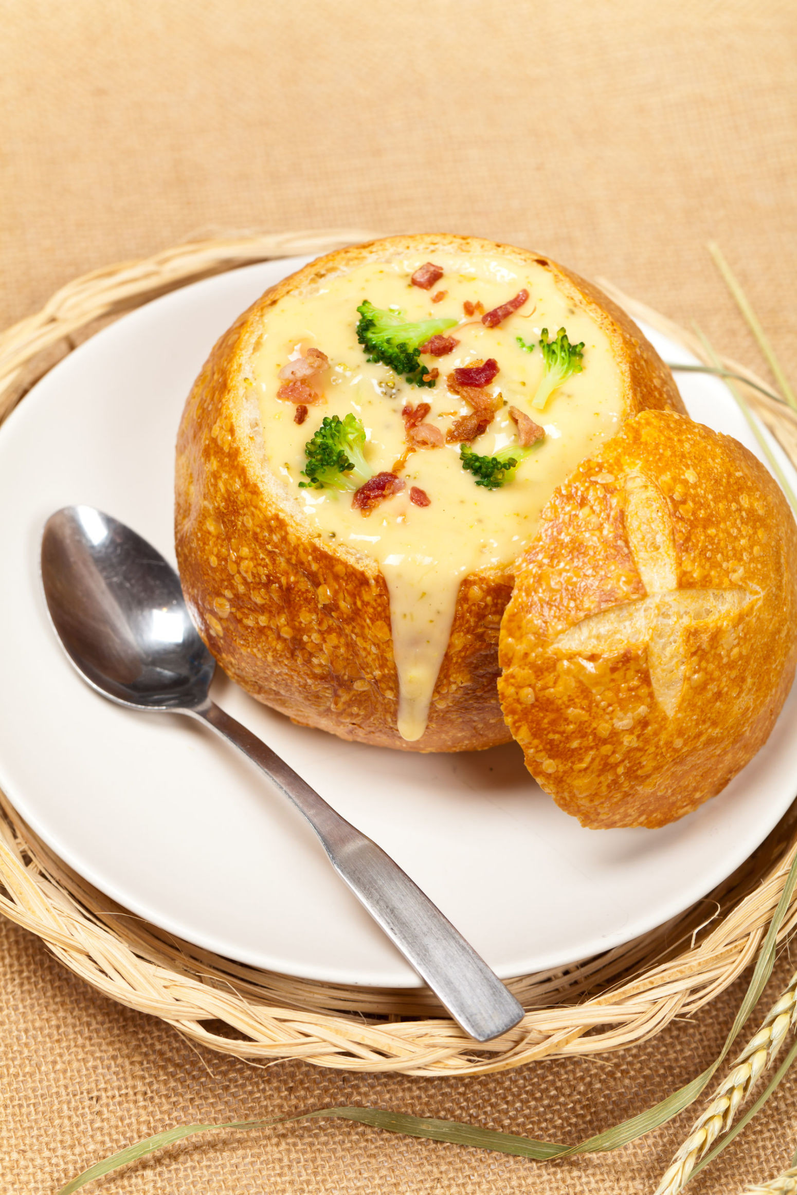 Bread Bowl Recipe
 Bacon Broccoli Cheddar Bread Bowl Serves 6 Recipe 7