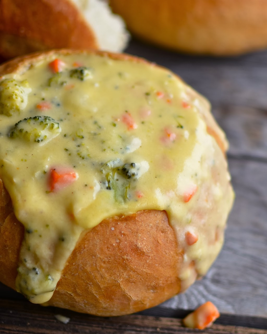 Bread Bowl Recipe
 Yammie s Noshery Panera Bread Broccoli Cheddar Soup