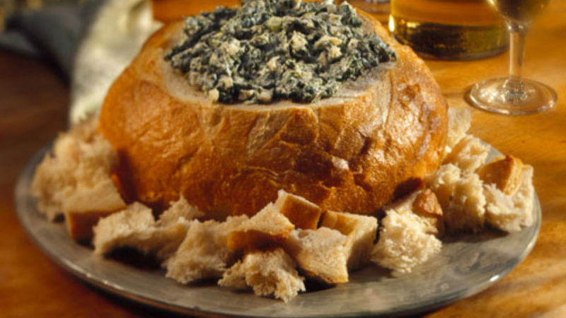 Bread Bowl Recipe
 Spinach Dip in Bread Bowl Recipe BettyCrocker