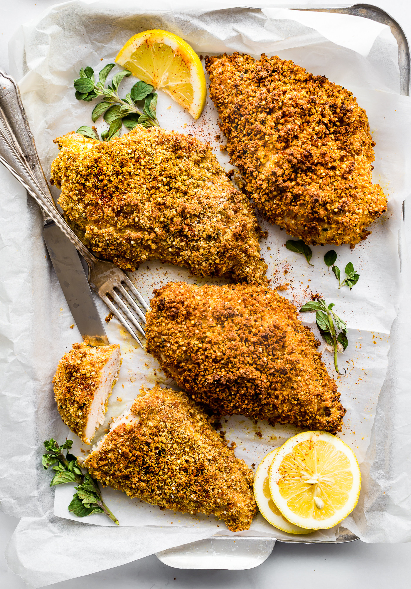 Bread Crumbs Recipe
 Panko Paprika Chicken