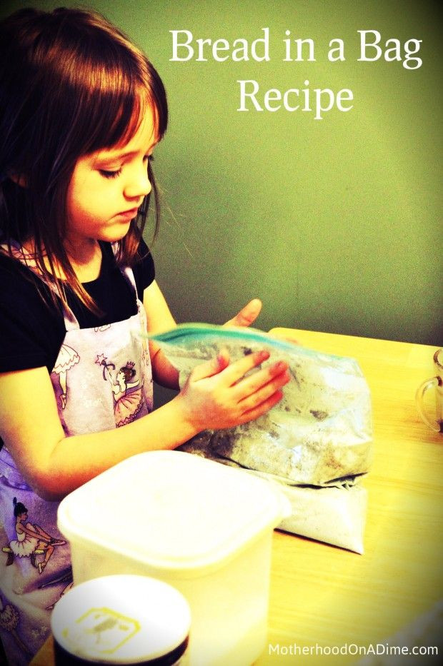 Bread In A Bag Recipe
 Bread in a Bag recipe to make with kids Breads