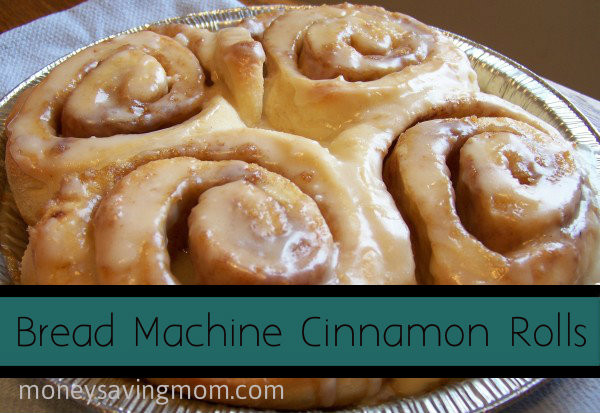 Bread Machine Cinnamon Bread
 Bread Machine Cinnamon Rolls Money Saving Mom