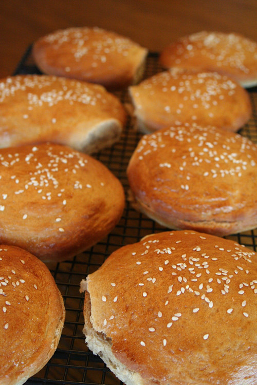 Bread Machine Hamburger Buns
 Whole Wheat Hamburger Buns bread machine