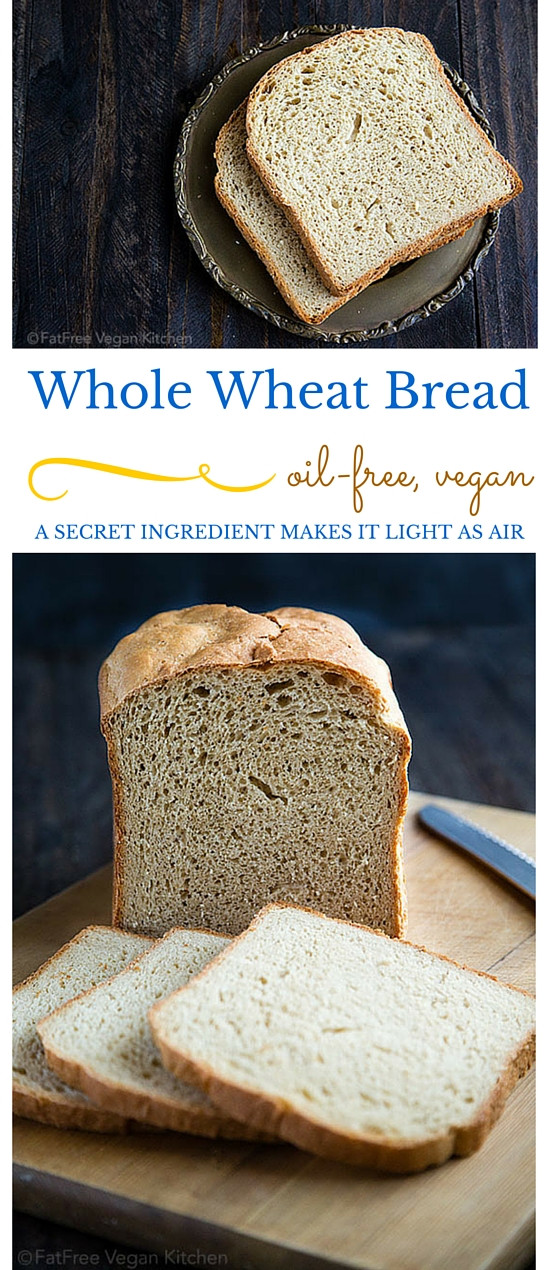 Bread Machine Wheat Bread
 Fat Free Whole Wheat Bread for Bread Machines