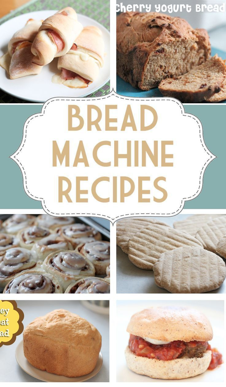 Bread Maker Machine Recipes
 1000 images about Recipes Breadmachine on Pinterest