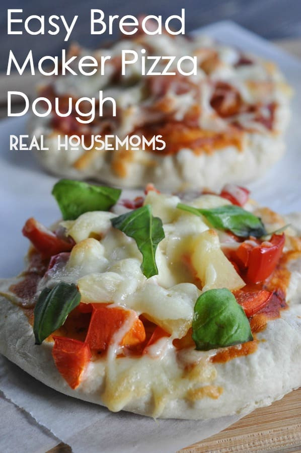 Bread Maker Pizza Dough
 Easy Bread Maker Pizza Dough Real Housemoms