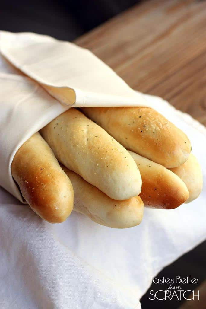 Bread Sticks Recipe
 Homemade Olive Garden Breadsticks