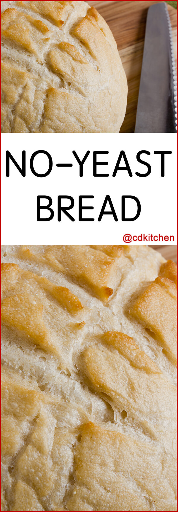 Bread Without Yeast
 easy bread recipe no yeast no baking powder