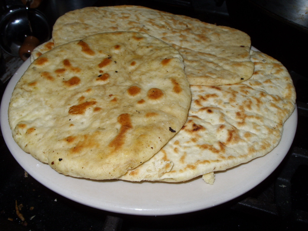 Bread Without Yeast
 Rosemary No Yeast Naan Bread