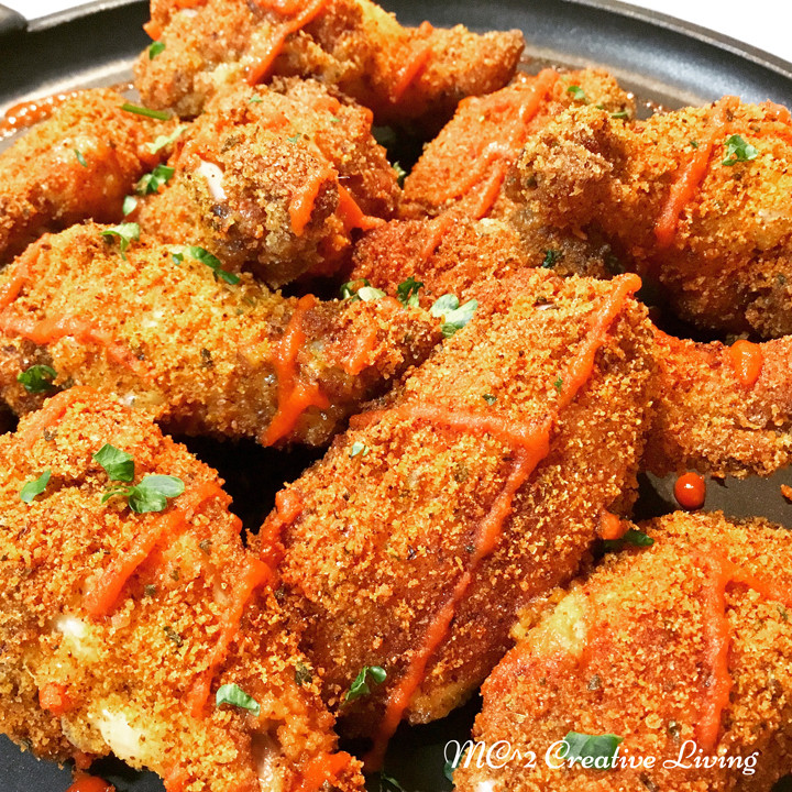 Breaded Baked Chicken
 Oven Baked Breaded Chicken Wings