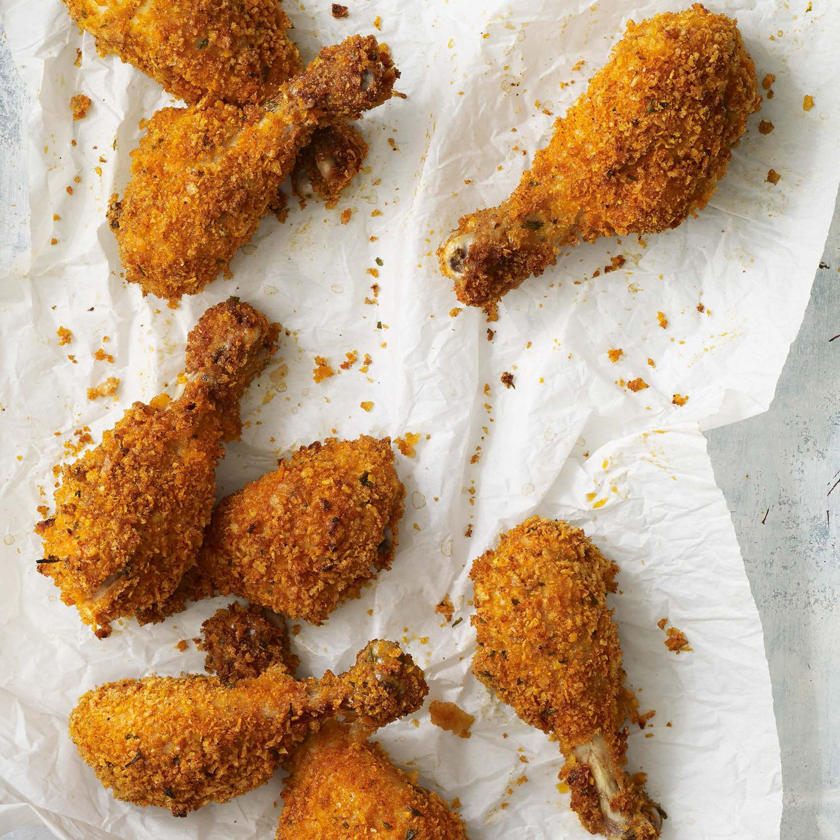 Breaded Baked Chicken
 baked breaded chicken drumsticks