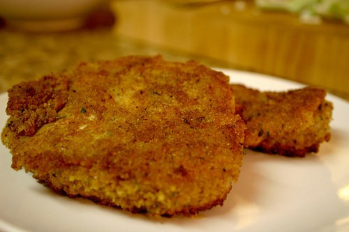 Breaded Boneless Pork Chops
 Double Breaded Pork Chops