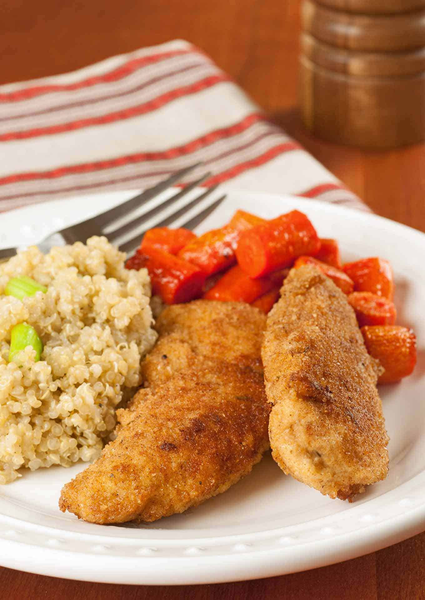 Breaded Chicken Tenders Recipe
 Spice Breaded Chicken Tenders Recipe