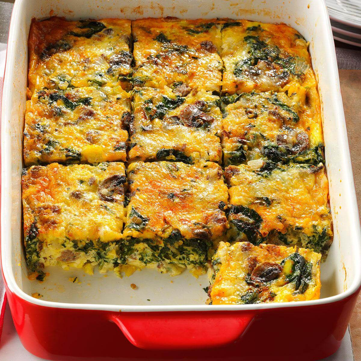 Breakfast Bake Recipe
 Eggs Florentine Casserole Recipe