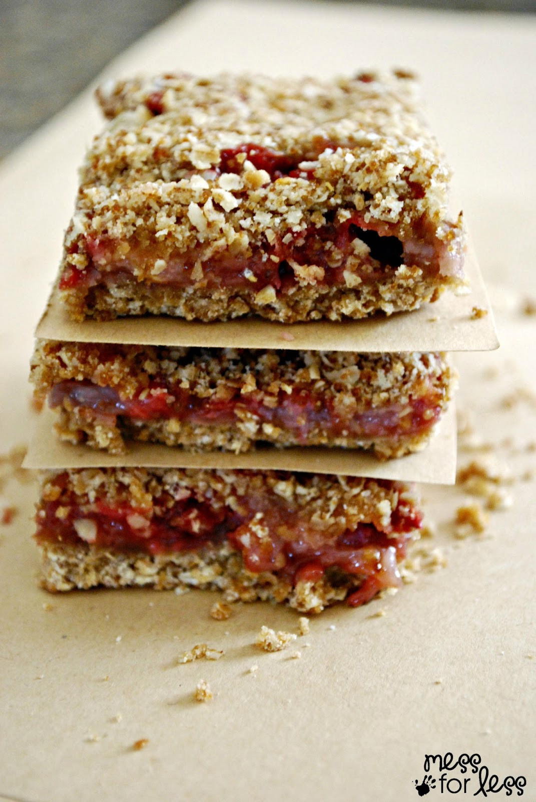 Breakfast Bar Recipes
 Strawberry Breakfast Bars Food Fun Friday Mess for Less